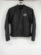 Jaqueta de motocicleta Harley-Davidson feminina couro preto americana zíper completo tamanho SW comprar usado  Enviando para Brazil
