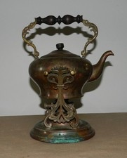 tea copper stand pot for sale  Holgate