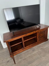 Solid acacia cabinet for sale  GREENFORD