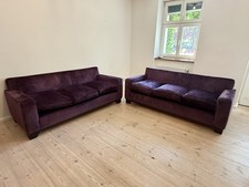 Sofa sitzer dunkellila gebraucht kaufen  Berlin