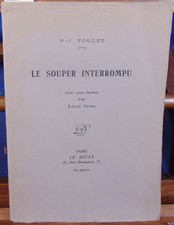 Toulet souper interrompu. d'occasion Toulet souper interrompu. d'occasion  Saint-Didier-sur-Chalaronne
