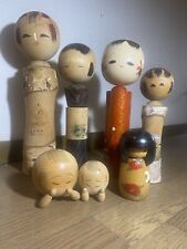 LOTE 7 BONECAS KOKESHI do Japão/Feitas à Mão comprar usado  Enviando para Brazil