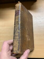 1805 "SERMONS ON DIFFERENT SUBJECTS" REVEREND HEWLETT VOL 1 LEATHER BOOK (P4) segunda mano  Embacar hacia Mexico