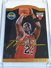 1996 Upper Deck Michael Jordan /2500 Jumbo Die-Cut 4 x Finals MVP - Raro, usado comprar usado  Enviando para Brazil