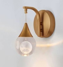 Moon wall sconce for sale  Byhalia
