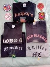 Patch aufnäher biker gebraucht kaufen  Horb am Neckar