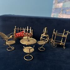 Brass doll furniture for sale  College Park