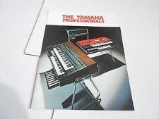 VINTAGE MUSICAL INSTRUMENT CATALOG #10695 - 1980s YAMAHA PROFESSIONAL KEYBOARD comprar usado  Enviando para Brazil