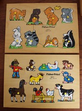 Lot puzzles fisher d'occasion  Saint-Ouen