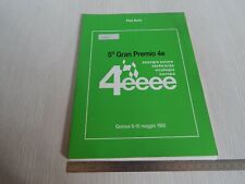 CARTELLA ORIGINALE 1992 FIAT 5° GRAN PREMIO 4E AUTO ELETTRICHE PANDA ELETTRA 500 comprar usado  Enviando para Brazil
