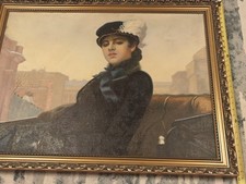 Oil painting canvas for sale  Brooklyn