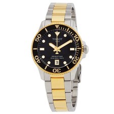 Relógio unissex Tissot Seastar quartzo mostrador preto T1202102205100 comprar usado  Enviando para Brazil