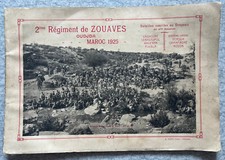 Rare livret zouaves d'occasion  Le Plessis-Robinson