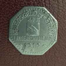 Notgeld langenschwalbach pfenn gebraucht kaufen  Helmbrechts