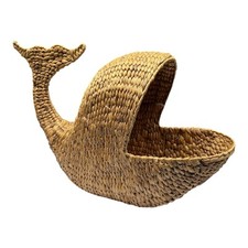 Whale shaped woven for sale  Elkins