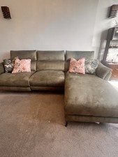 Sofology fabric seater for sale  WIGSTON
