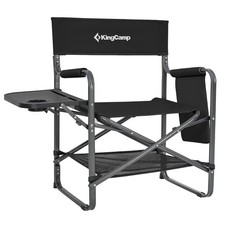 CADEIRA DE ACAMPAMENTO DOBRÁVEL KINGCAMP MESA LATERAL COM BOLSOS - Risco e dente, usado comprar usado  Enviando para Brazil