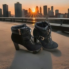 Stiefeletten gebraucht schwarz gebraucht kaufen  Wittenburg