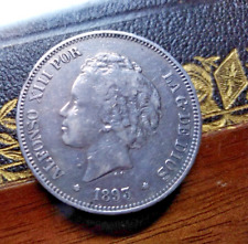Pesetas argent 1893 d'occasion  Épinay-sous-Sénart