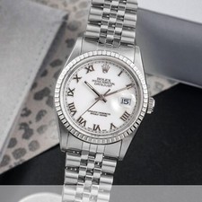 Rolex datejust white gebraucht kaufen  Deutschland