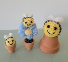 Handmade crochet bumble for sale  HUNTINGDON