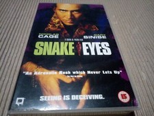 Snake eyes vhs for sale  HOLYHEAD