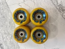 Rodas de velocidade Never Skated Vintage OG Santa Cruz OJ amarelo vertical comprar usado  Enviando para Brazil