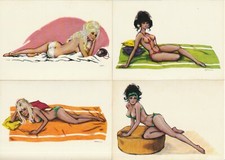 Pin ups cartes d'occasion  Le Cannet