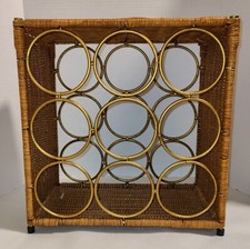 Vtg wicker wine for sale  Jacksonville