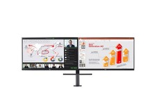 Monitor LG 27QP88DP-BS 27" QHD Ergo duplo com corrente de margarida comprar usado  Enviando para Brazil