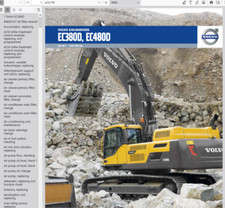 Volvo EC380D Escavadeira Serviço Reparo Manual Construção PDF USB, usado comprar usado  Enviando para Brazil