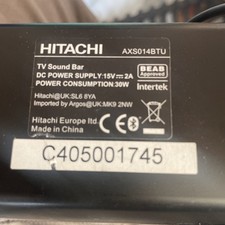 hitachi soundbar for sale  LEEDS