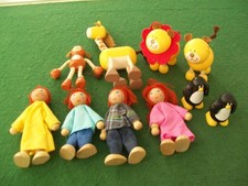 Wooden family dolls for sale  NOTTINGHAM