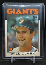 1986 TOPPS TRADED WILL CLARK CARTÃO DE NOVATO RC SAN FRANCISCO GIANTS BV: US$ 20 💎 comprar usado 1986 TOPPS TRADED WILL CLARK CARTÃO DE NOVATO RC SAN FRANCISCO GIANTS BV: US$ 20 💎 comprar usado  Enviando para Brazil