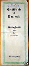 1960 westinghouse cooler for sale  Jay
