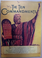 Ten commandments film for sale  STOCKPORT