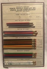 Vintage pencil supply for sale  Vancouver