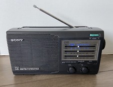 Rádio Portátil Sony - FM AM TV Sound Weather ICF-34 - Vintage - Testado e Funciona comprar usado  Enviando para Brazil