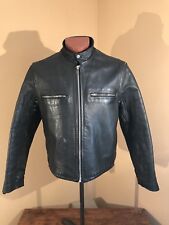 Usado, Jaqueta Masculina Protech Cafe Racer Motocicleta Bobber Steer Hide Antiga EUA XLarge Rara!  comprar usado  Enviando para Brazil