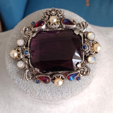 Vintage brooch large for sale  HIGHBRIDGE