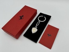 Chaveiro logotipo escudo cavalo empinado Ferrari | prata maciça 925 | Portachiavi, usado comprar usado  Enviando para Brazil