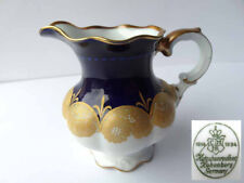 Jarro de porcelana de leite/creme Hschenreuther decoração de ouro azul cobalto por volta de 1940 G364 comprar usado  Enviando para Brazil