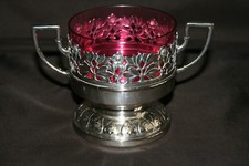 Confiturier cristal rose d'occasion  Champs-sur-Marne