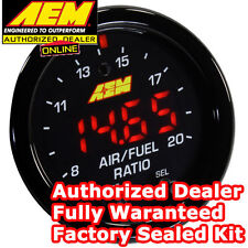 Usado, Kit medidor de relação de combustível ar AEM Wideband Gauge X-series 30-0300 AFR O2 UEGO 2 1/16" comprar usado  Enviando para Brazil