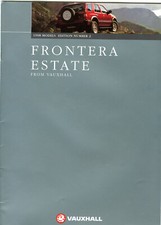 Vauxhall frontera estate for sale  UK