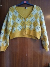 Mustard yellow cardigan for sale  BEVERLEY