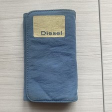 Carteira de tecido longo azul usada Diesel comprar usado  Enviando para Brazil