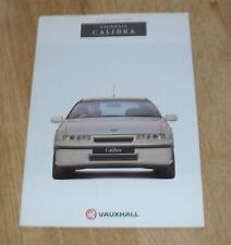Vauxhall calibra brochure for sale  FAREHAM