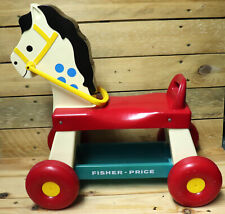 978 Fisher-Price Toys Koń Kucyk Zjeżdżalnia Dźwięk Rzadkość Vintage 1976 USA Jazda konna na sprzedaż  Wysyłka do Poland