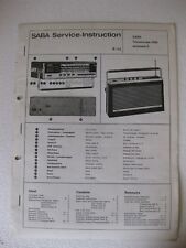 Saba service anleitung gebraucht kaufen  Bad Kissingen